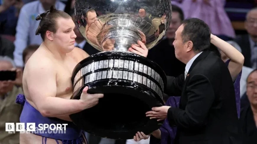 Ukrainian Sumo Prodigy Aonishiki Triumphs as Japan Champion