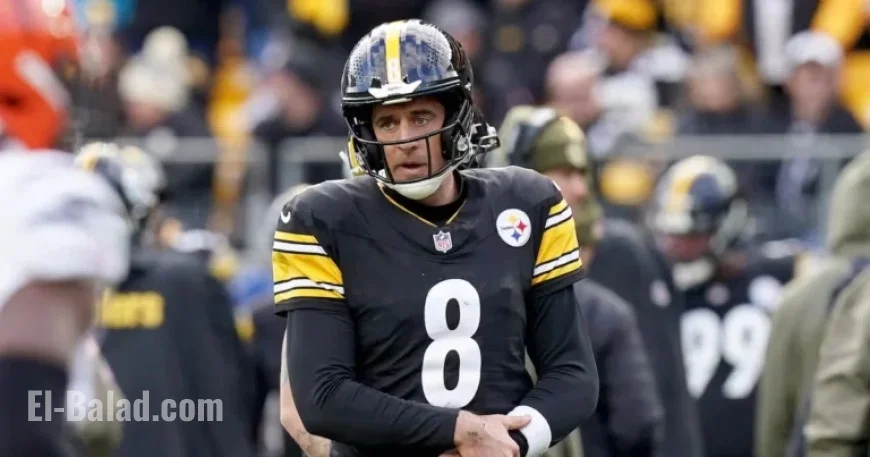 Aaron Rodgers Sidelined; Mason Rudolph to Lead Pittsburgh Steelers Against Bears