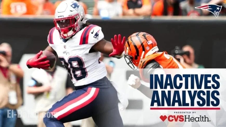 Rhamondre Stevenson and Harold Landry III Confirmed Active for Bengals Game Sunday