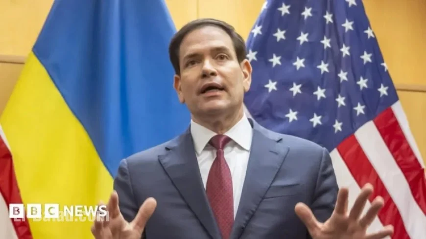 Geneva Talks with Kyiv Yield Most Productive Results Yet, Rubio Reveals