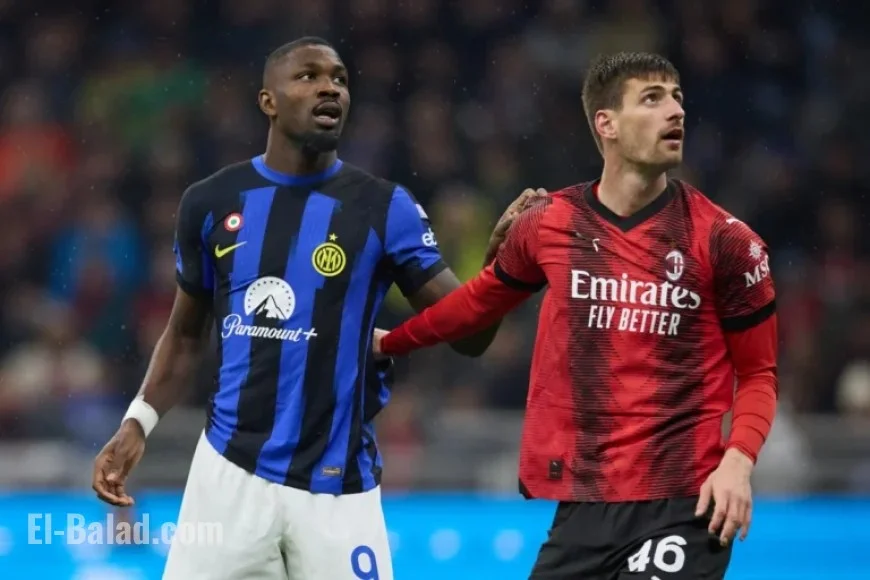 Inter Faces AC Milan: Official Serie A Line-ups