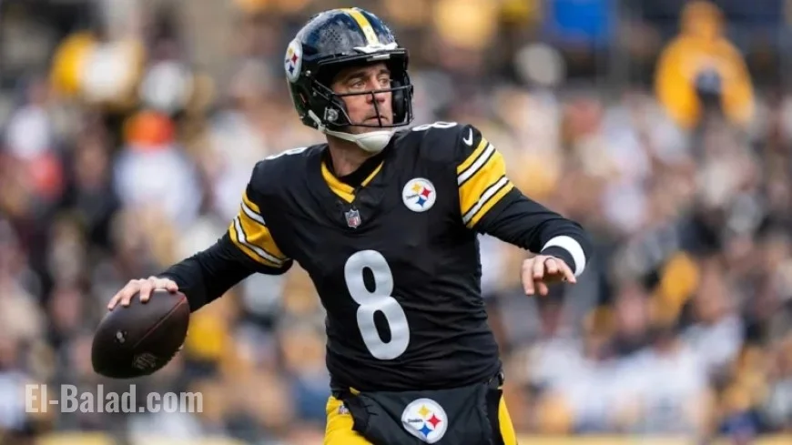 Steelers’ Mason Rudolph Starts as Aaron Rodgers Sits Out with Wrist Injury