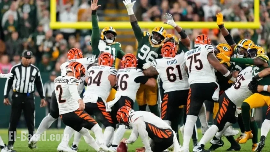 Evan McPherson Sets Bengals Record with 63-Yard Field Goal