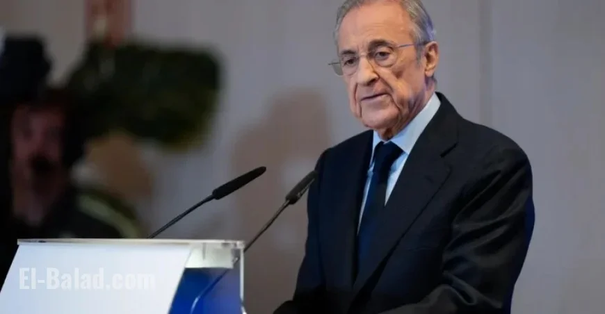 Real Madrid Chief Florentino Perez Criticizes Barcelona and La Liga Referees