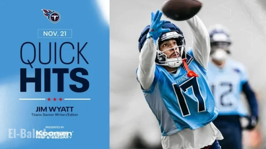 Key Takeaways from Friday’s Titans Practice Session