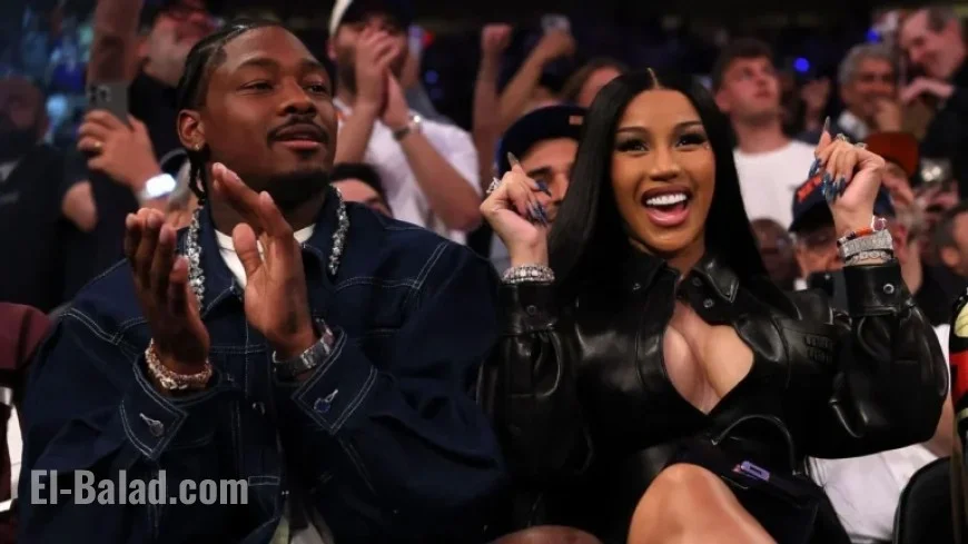 Cardi B and Stefon Diggs Announce Baby’s Birth with Patriots-Themed Post