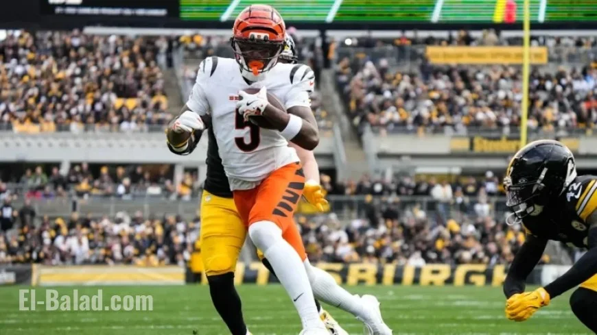 Bengals’ WR Tee Higgins Nears NFL History with One Catch vs. Patriots