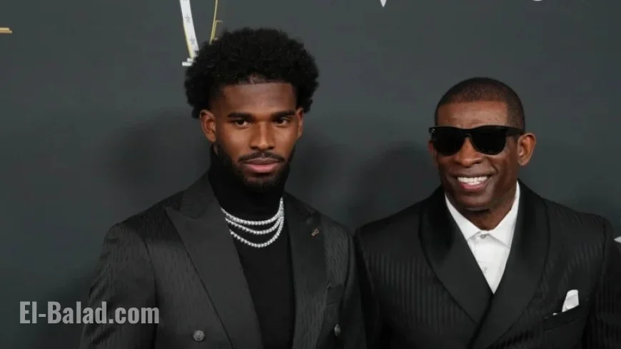 Deion Sanders Joins Shedeur Sanders’ Browns Debut in Las Vegas