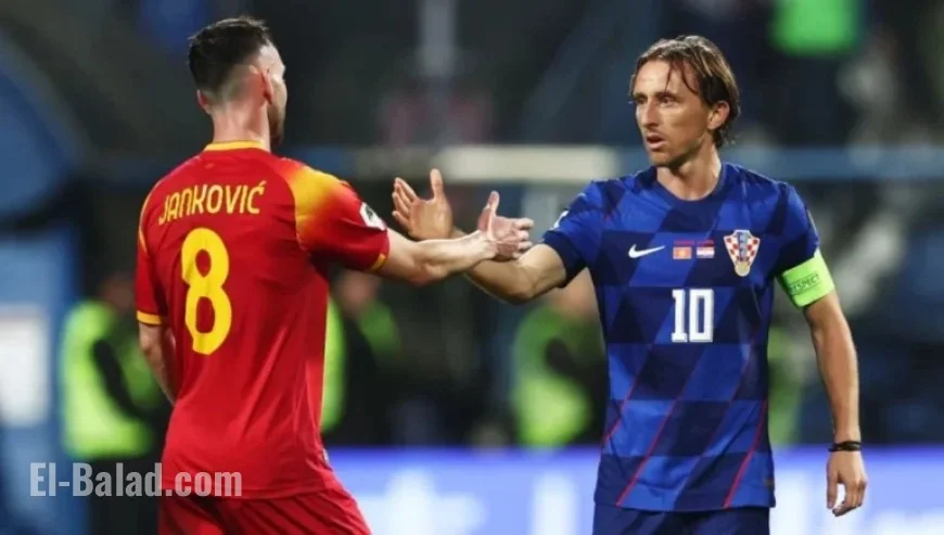 Montenegrin Fans Honor Legendary Luka Modric with Standing Ovation