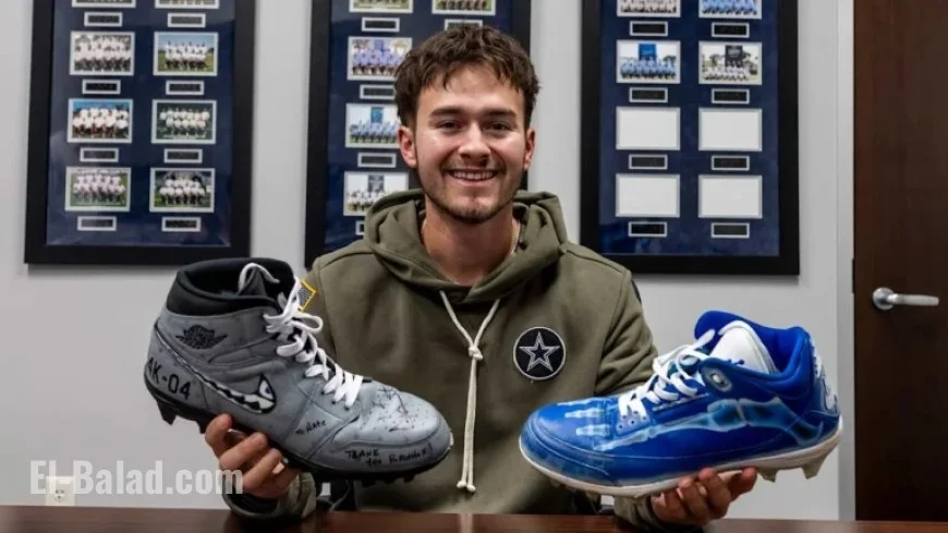 Nate Benjamin: Cowboys Trainer Crafting Custom Cleats
