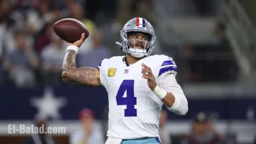 Dak Set to Break Cowboys’ All-Time Passing Record