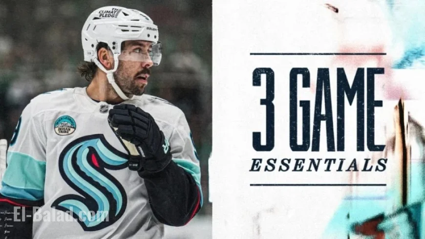 Kraken Face Islanders in Anticipated 2:00 p.m. Matchup