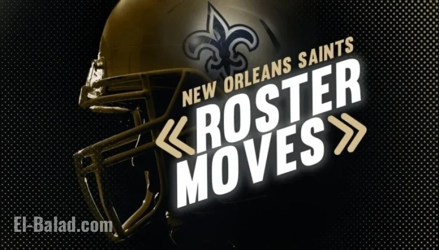Saints Announce Last-Minute Roster Changes for Week 12 Against Falcons