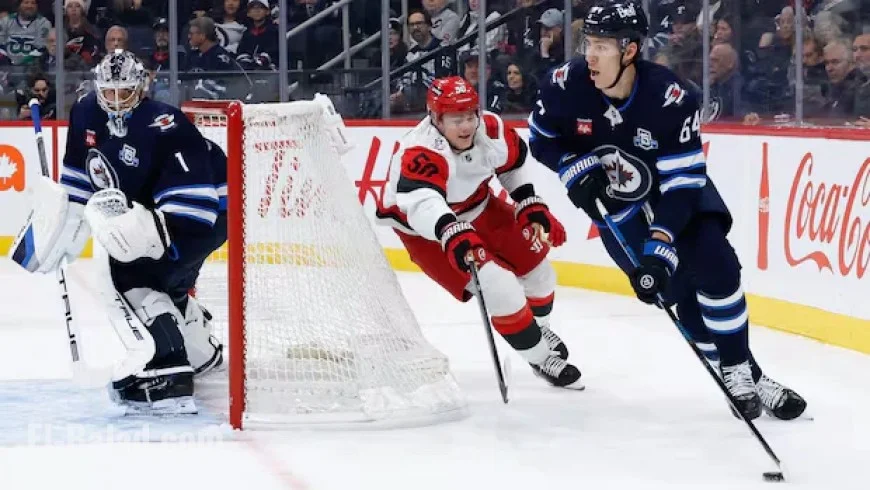 Jets Goalkeeper Comrie Shines Despite 4-3 Defeat to Hurricanes, Coach States