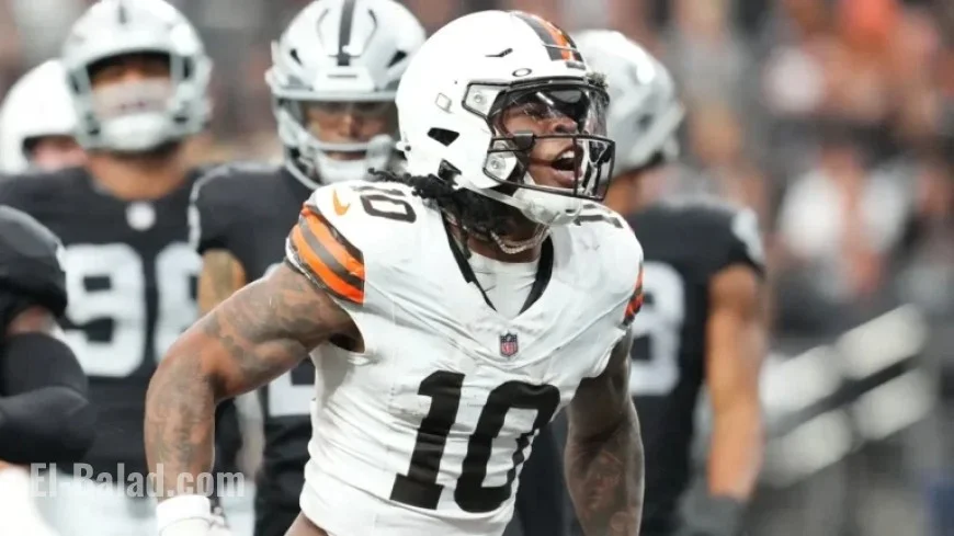 Browns RB Quinshon Judkins Evaluated for Injury in Medical Tent