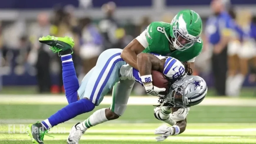 Eagles’ Jackson, Ojomo Injured Against Cowboys; DeJean’s Role Expands