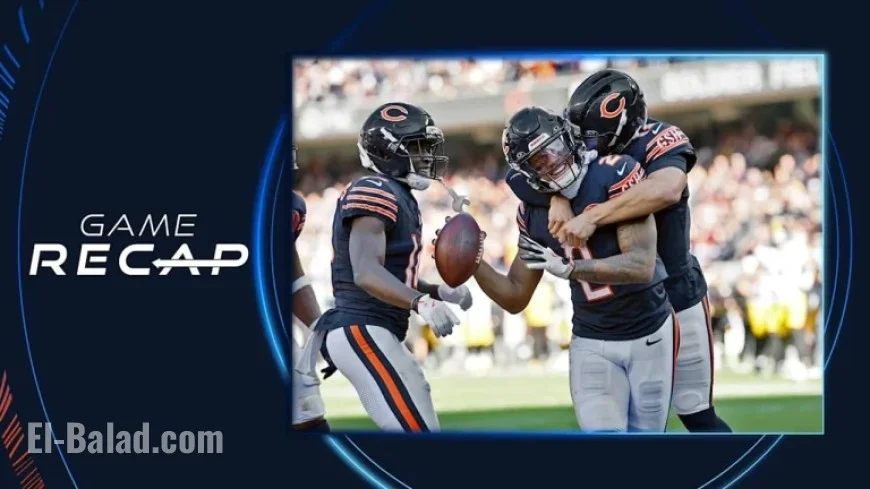 Bears Triumph over Steelers, Advancing to 8-3