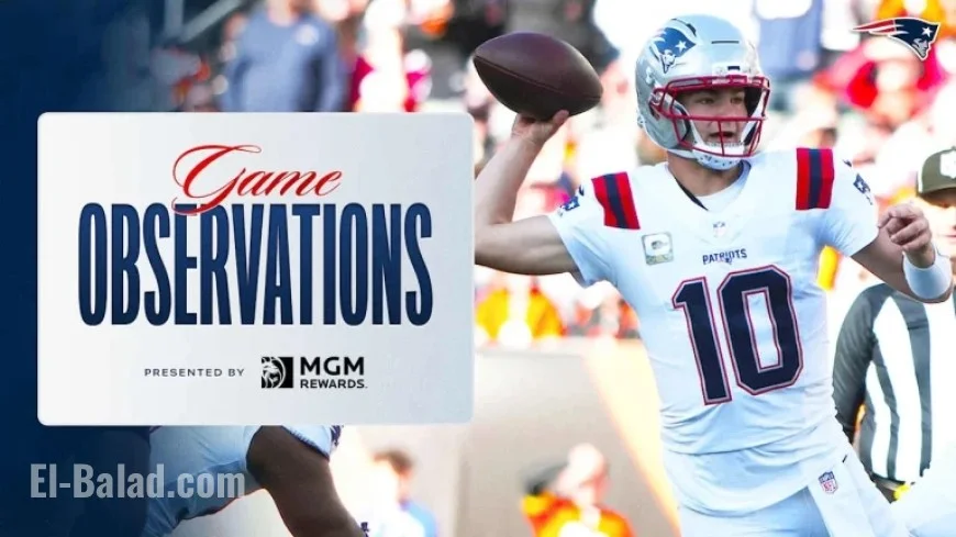 Key Insights from Patriots’ Week 12 Triumph Over Bengals