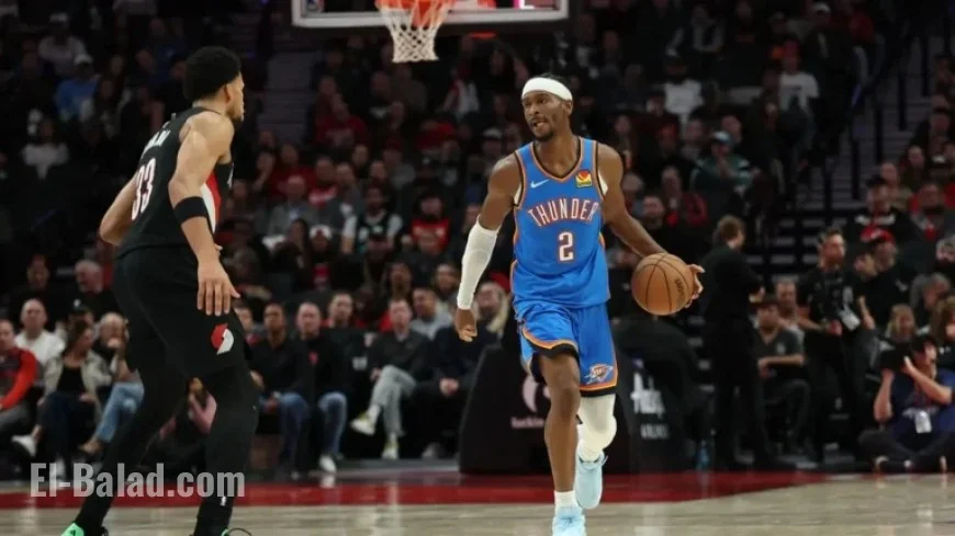 Trail Blazers Clash with Thunder: Live Updates and Highlights