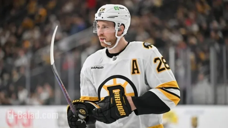 Elias Lindholm May Rejoin Bruins for Game Against Sharks