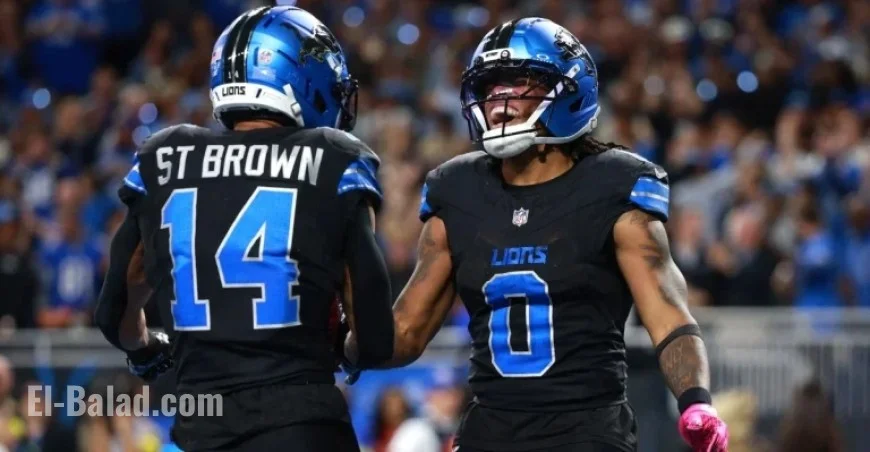 Amon-Ra St. Brown Sparks Jahmyr Gibbs’ Game-Winning Play Against Giants