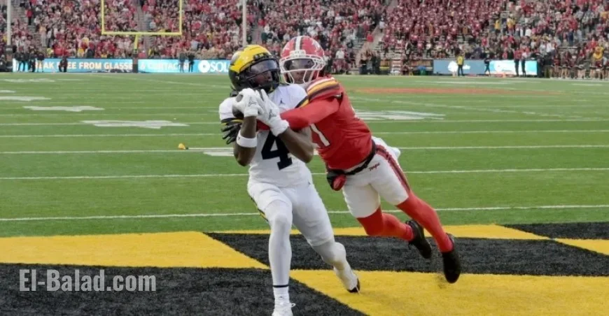 Michigan Freshman Burns Redshirt Against Maryland Terrapins in Football Match