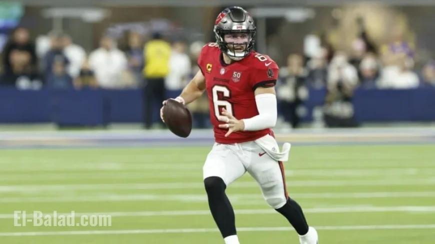 Baker Mayfield Throws 14-Yard TD, Heads to Medical Tent for Evaluation