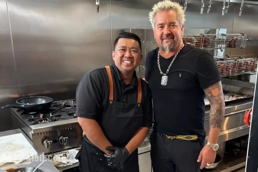 Guy Fieri Visits Popular Filipino Chicken Restaurant in Calgary