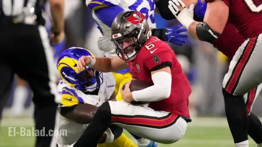 Baker Mayfield Misses Bucs vs. Rams Due to Shoulder Injury