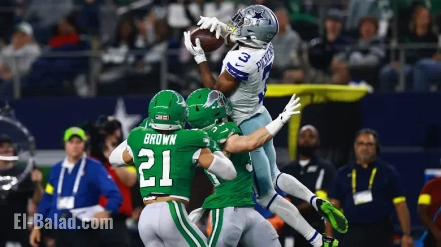 George Pickens Shines as He Dominates Eagles