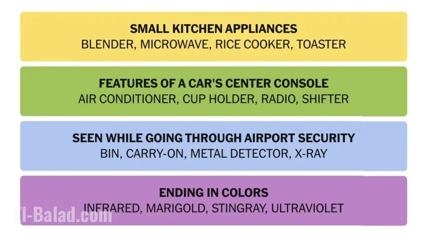 Connections hints and answers: cocktails, “salty” sailors, and today’s tricky color endings
