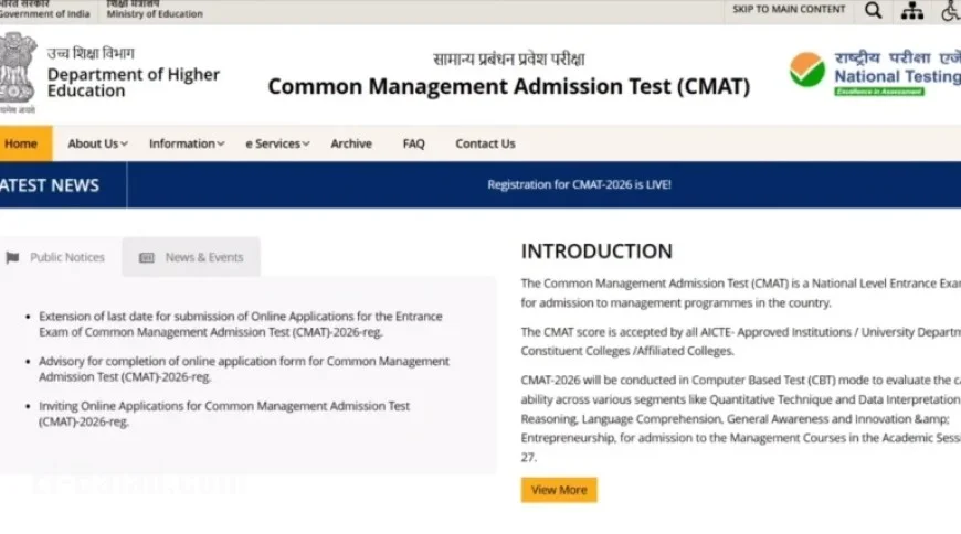 CMAT 2026 Application Deadline Hits Today: Extension Uncertain
