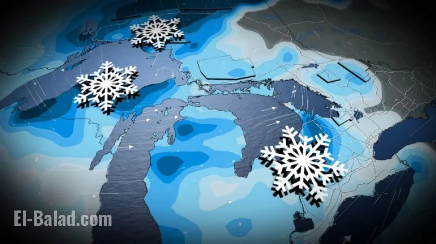 Significant Snowfall to Blanket Ontario This Week