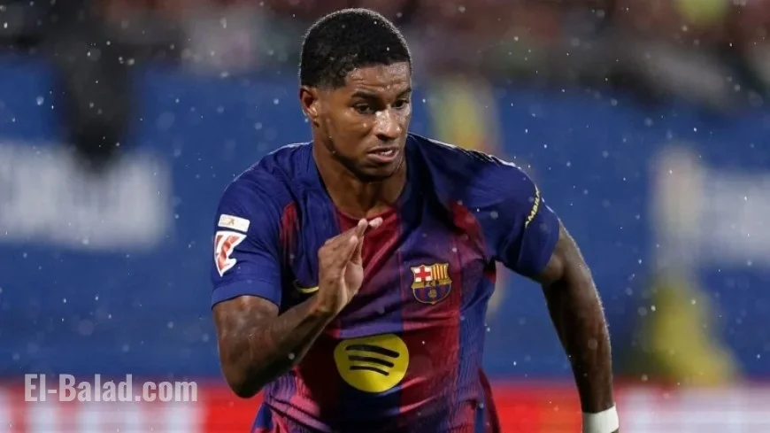 Marcus Rashford to Face Chelsea in Barcelona Champions League Clash