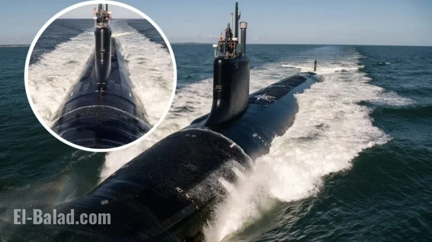 8000-Ton Submarine with Stealth Warfare Tech Delivered to US Navy