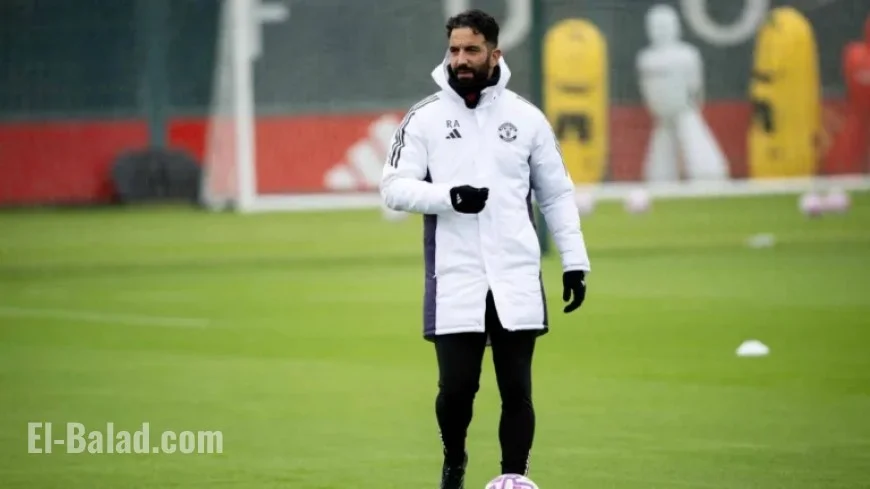 Amorim Engages Academy Talent in Dynamic Address