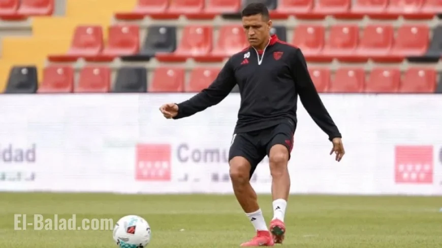 Alexis Sánchez Completes Second Consecutive Training Session with Sevilla