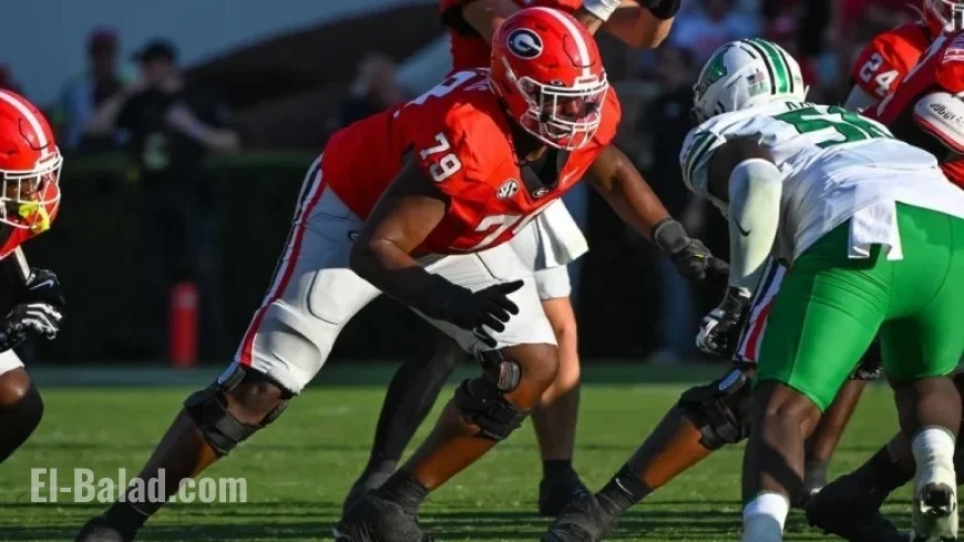 UGA Expels OL Nyier Daniels Following Police Pursuit Involving Mother