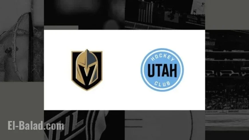 Watch Golden Knights vs. Mammoth: TV and Streaming Details for Nov 24