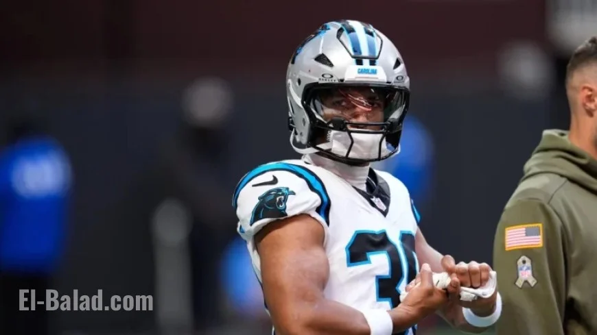 Chuba Hubbard Acknowledges Returning Too Quickly from Calf Injury