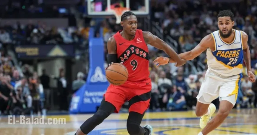Raptors’ Barrett Sidelined with Knee Sprain Against Cavaliers
