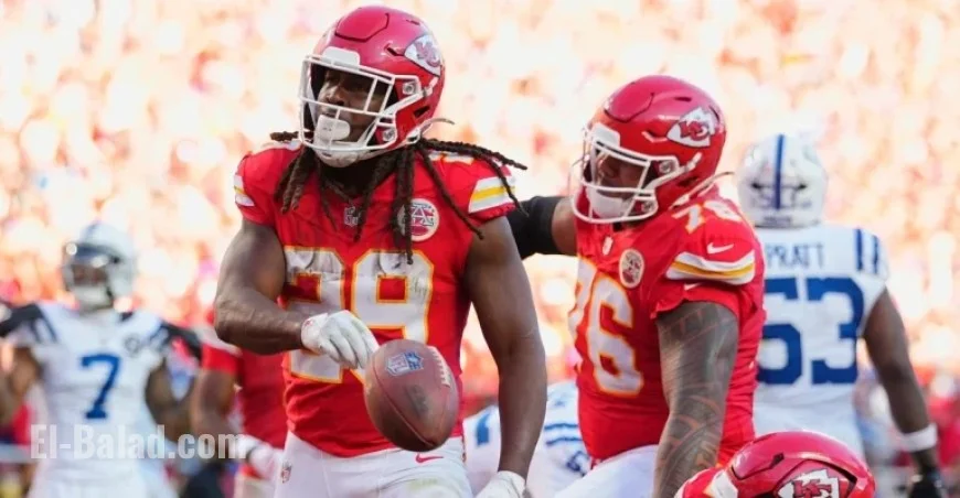 Chiefs’ Offense Leans on Run Game in Overtime Victory Over Colts