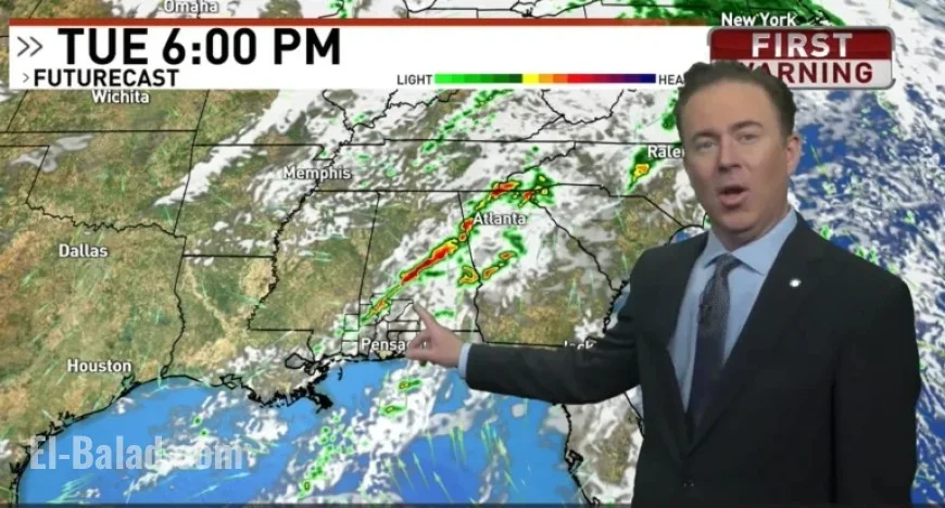 Tuesday Storms to Lash the Southern Region