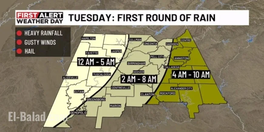 First Alert Weather Day Kicks Off After Midnight
