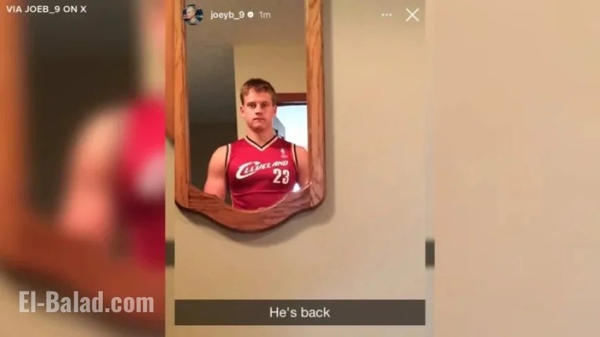Joe Burrow Reveals Injury Comeback in Viral LeBron James Jersey Photo