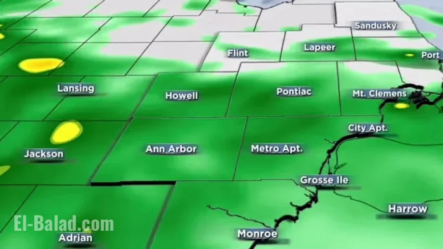 Rain, Snow, and Winds: Temperatures Plummet in Weather Whiplash