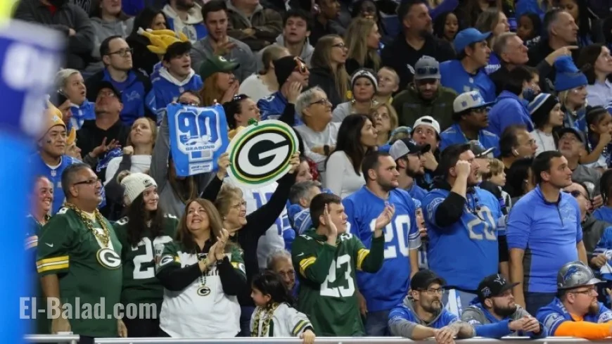 Record-Breaking Audience Expected for Packers-Lions Game