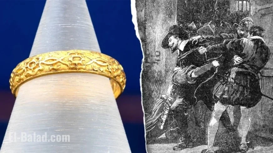 Rare Ring Tied to Infamous Plot Discovered in English Countryside Heads to Auction