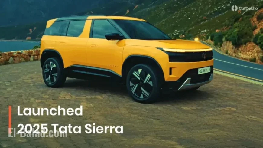 Tata Sierra 2025 Debuts at Rs 11.49 Lakh; Full Pricing in December