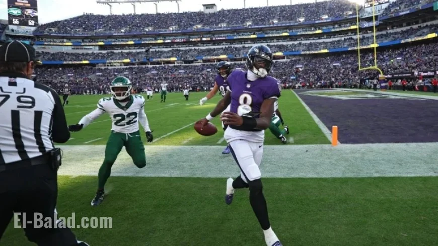 Lamar Jackson’s Sack Rate Surges as Rushing Yards Decline